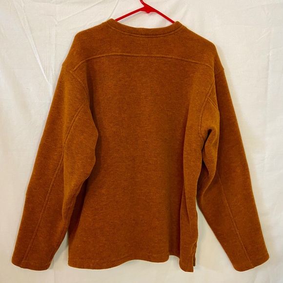 REI Burnt Orange Mens Sweatshirt Size L - Picture 3 of 9